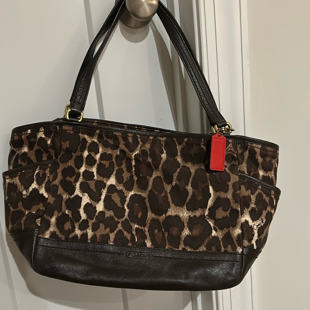 Coach Leopard Should Bag NWT